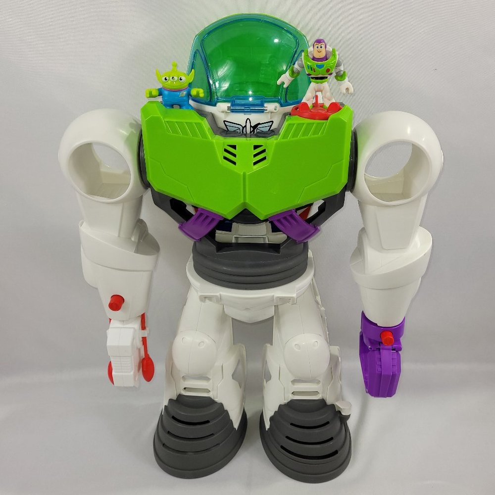 Imaginext Disney Toy Story Buzz Lightyear Robot Playset by Fisher-Price